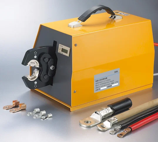 Pneumatik Kelim Terminal Mesin WPM-300L - Alat Kelim Mudah Alih